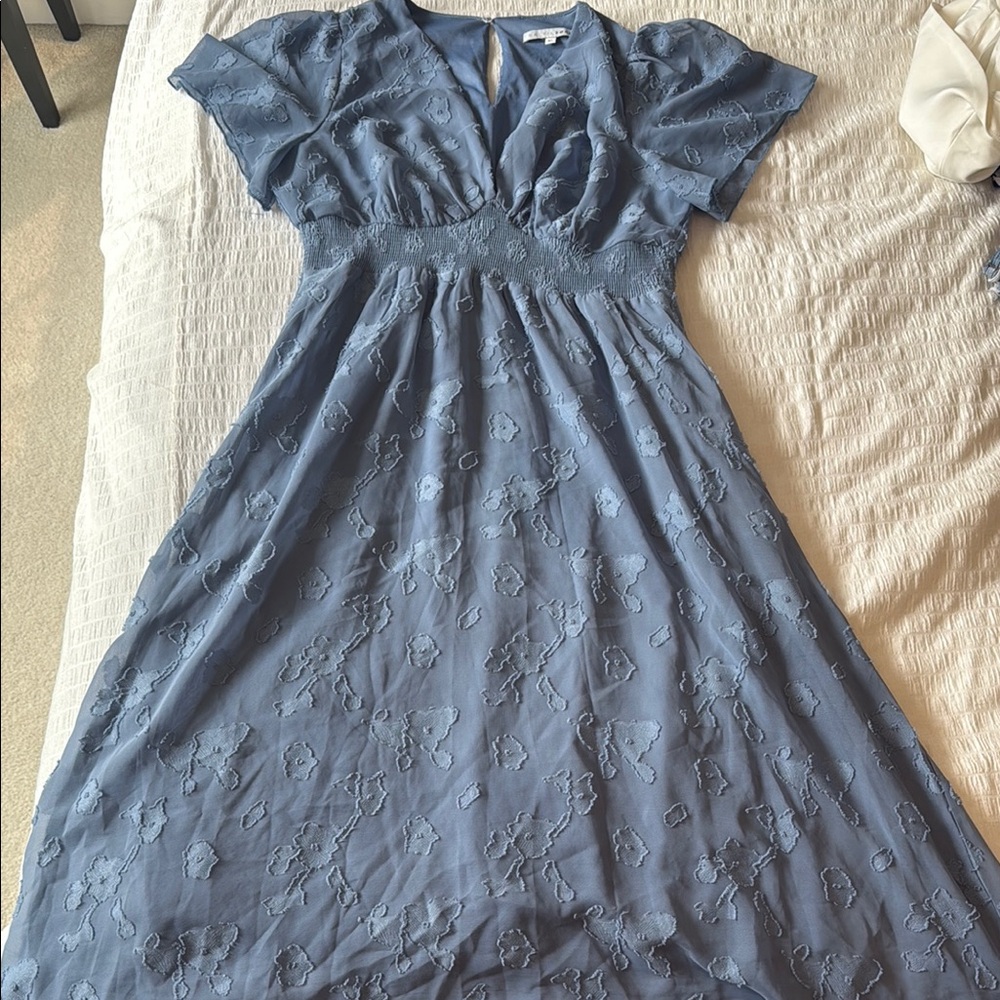 Baltic Born Blue Midi Sundress